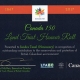 Canada 150 certificate