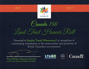 Canada 150 certificate